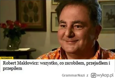 GrammarNazi - @jarzynka Ja wolę styl życia Pana Roberta