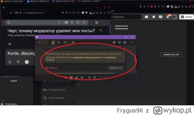 Frygus96 - #wojna #rosja #ukraina #pomocy
Kurde, dlaczego moderatorzy usuwają moje wp...