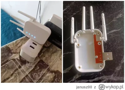 janusz00 - Wie ktoś jak najlepiej ustawić anteny w tym extenderze mesha?
#wifi #hehes...