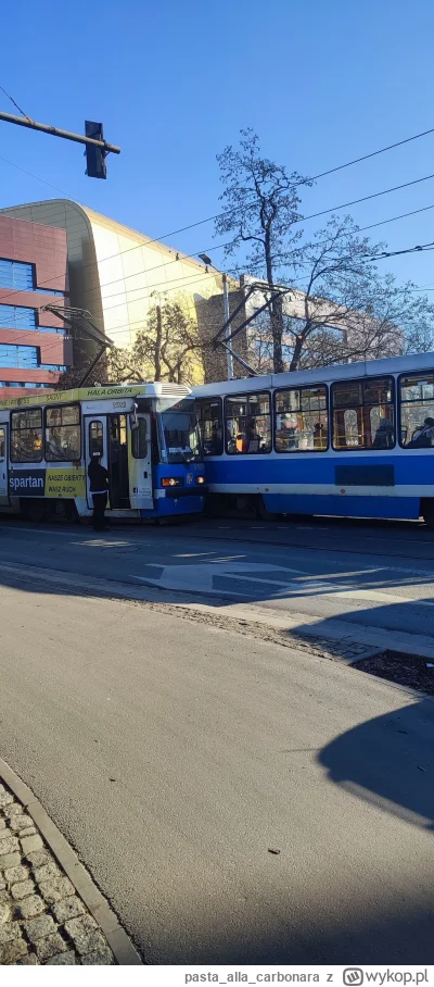pastaallacarbonara - TANGO DOWN

Pod NFM-em zjechały się dwa tramwaje, awaria zwrotni...