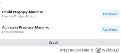 krzycho-docente - @PanWojny: 
może masz na nazwisko Rogala a ona Smaruj i dlatego nie...