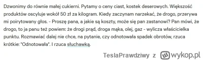 TeslaPrawdziwy - Przykład roszczeniowej właścicielki małej cukierni. W kryzysie inni ...