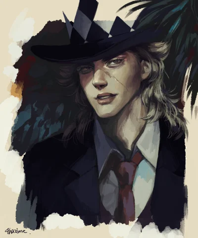 Loskamilos1 - #niecodziennaporcjajojo #fanart #robertspeedwagon