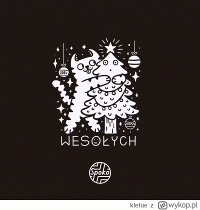 klefue - #rysujzwykopem #rysunek #tworczoscwlasna #handmade #smiesznykotek #choinka #...