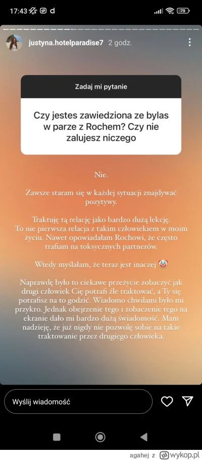 agahej - Żal mi jej naprawdę...