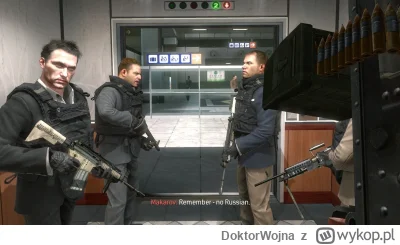 DoktorWojna - #rosja #callofduty #gry #zamach #wojna 4 uzbrojonych gości atakuje miej...