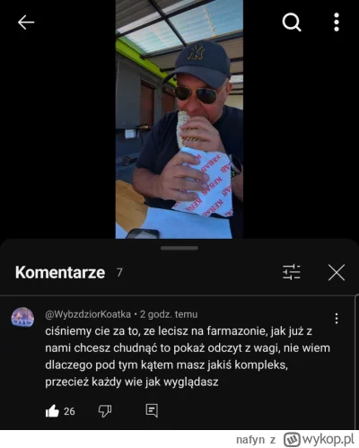 nafyn - Grubas twierdzi ze juz 3 kilo zleciał z wagą xD

#mocnyvlog