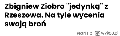 PiotrFr - @dizzydom: 
 startować z miejsca zero
Ale zero startuje w Rzeszowie ( ͡° ͜ʖ...