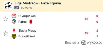 Emcis8 - @jozef-nowakkk: a to LM gra? Myślałem że reaktywowali puchar intertoto, tylk...