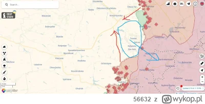 56632 - #ukraina #wojna #mapy  Tak chyba za....5 lat . Gorłówka dalej na linii frontu...