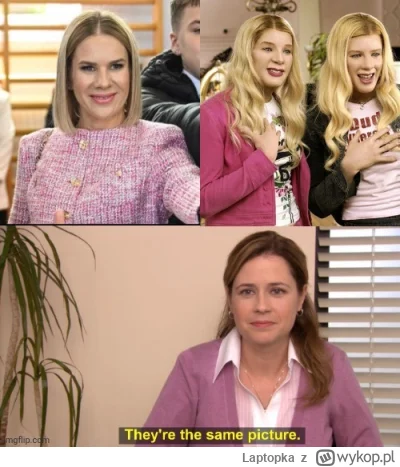 Laptopka - kumpel mi powiedzial ze Marta Nawrocka wyglada jakby grala w White chicks ...