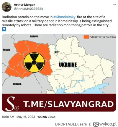 DROPTABLEusers - ruscy trafili składy amunicji z brytyjskym uranem, proponuje dzisiaj...
