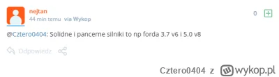 Cztero0404 - Naprawdę uwielbiam tego typu komentarze i sposób myślenia. Wiadomo. Bo w...