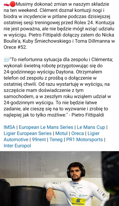 zzzmateuszzz - Historia lubi się powtarzać, dobrze że tym razem incydent przed wyścig...