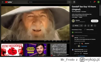 Mr_Frodo - za jakie grzechy mój #youtube tak wygląda?