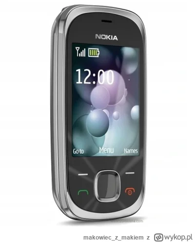 makowieczmakiem - Nokia 7230, pożegnana w 2011. Najlepszy telefon jaki przyszło mi uż...
