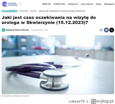 LukaszTV - Idealne wyczucie czasu na napisanie artykułu xd
#skwierzyna #komisarzflak