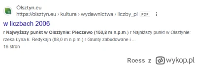 Roess - #powodz 
Dla porównania pokażę, że wystarczy w Olsztynie tylko 63 cm (0,63 m)...