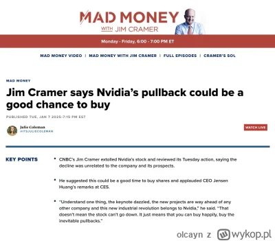 olcayn - It's so over 
#gielda