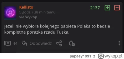 papaey1991 - #ciekawostki #watykan #jp2 #janpawel2 #papiez #2137 

Są tylko znaki ......