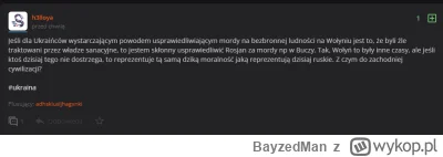 B.....n - @strfkr: To tam wuj, zobacz tego stworzył sobie chochoła, że ktoś zbrodnie ...