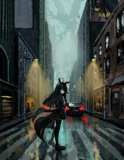 niewiadomocowscenariuszujest - #randomanimeshit #anime #umamusume #manhattancafe