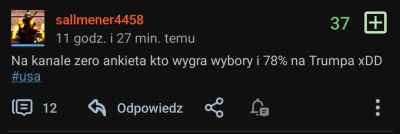 A.....z - Beka z Kanału Zero, że 78 procent ich widzów biorących udział w ankiecie tr...