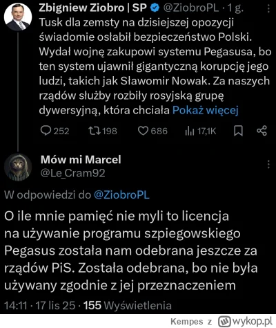 Kempes - #polityka #bekazpisu #bekazlewactwa #pis #heheszki #dobrazmiana 

Matko Natu...