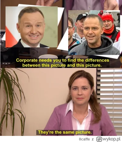 0caffe - Nie dajcie się nabrać, to Duda na trzecią kadencję startuje

#heheszki #poli...