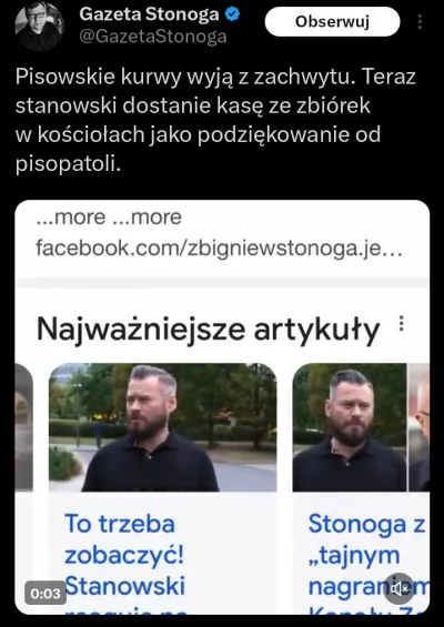 sperg44 - Stanowiski zrobił stonodze to co grzybori kasjuszowi

Już nigdy nie będzie ...