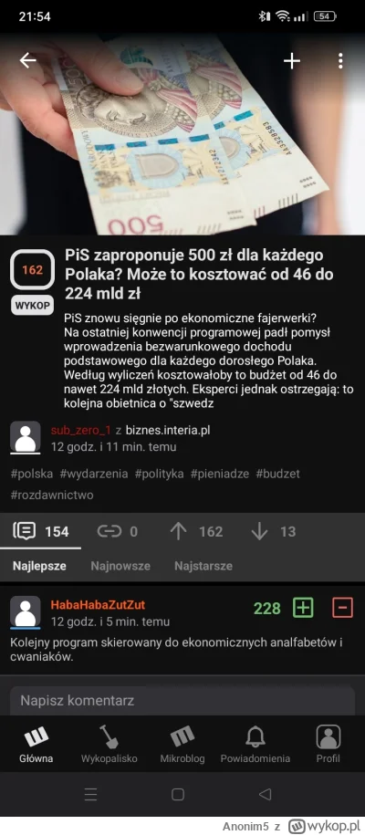 Anonim5 - #przegryw niedługo zostaniemy milionerami #polityka