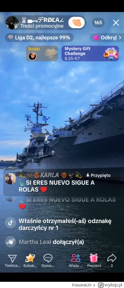 Poludnik20 - Nowy Jork, muzeum lotniskowca z II WŚ - USS Intrepid (CV-11). Do końca w...