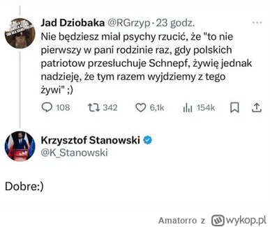 Amatorro - @Turin89: Powód jest taki, że ktoś mu to na Twitterze napisał tuż przed de...