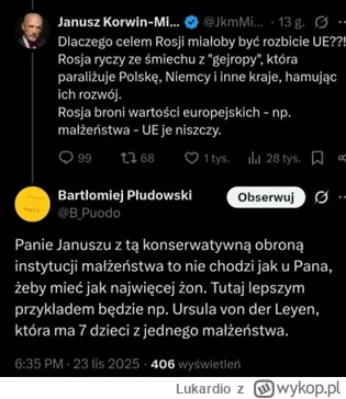 Lukardio - #putinkrecikorba #polskieonuce

#polska #4konserwy #konfederacja #polityka...