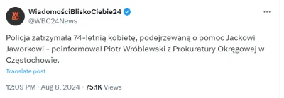 Koner1391 - chłop pewnie siedział dom dalej, a nasza policja tak szukała, żeby nie zn...