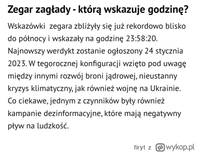 firyt - Można się rozejść zaraz wszystko p--------e

#ukraina #wojna #rosja #koniec