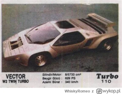 WhiskyRomeo - Vector W2
https://pl.wikipedia.org/wiki/VectorW2

@brazowookaeS