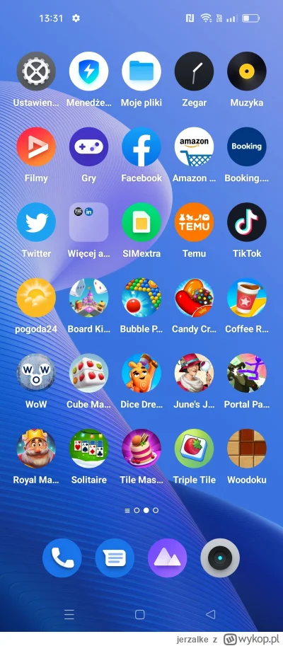 jerzalke - Realme 9 Pro, aplikacje zainstalowane zaraz po skonfigurowaniu telefonu z ...