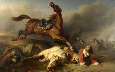 MarekTempe - An Episode on the Field of Battle - Charles-Philogène Tschaggeny_ 1848 r...