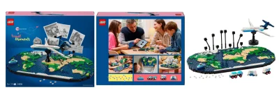 Czekoladowymisio - Zapowiedź nowego setu, Lego promuje koncepcję płaskiej Ziemi wśród...