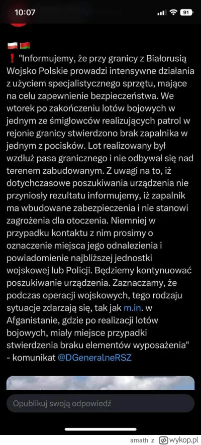 amath - #wojsko #wojskopolskie #bialorus

myślę, że powrót do systemu wojsk magnackic...