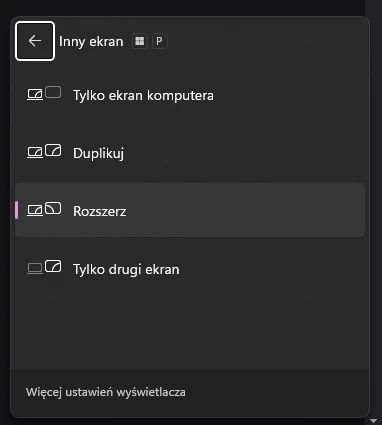 trycatchfinnaly - @baNicja: Zakładając, że masz więcej niż jeden wyświetlacz i tylko ...