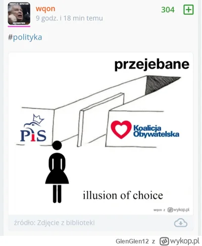 GlenGlen12 - Dlaczego ludzie mówią, że jak będziemy głosować tylko na PiS i PO to nic...