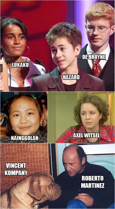 Tymczas0wy - Ehhhh.
Gdzie jest to słynne Złote Pokolenie Belgijskich Piłkarzy Pana tr...