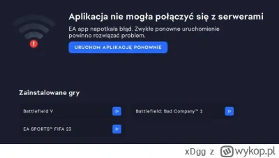 xDgg - Też to macie na PC? Nie mogę w ogóle gierki odpalić na steamie.

#fut #fifa23