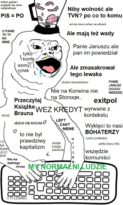 Jariii - Muszą mocniej spamować z obroną PiSu na wykopie. PiS=PO. Przynajmniej do cza...