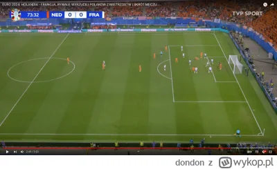 dondon - >to teraz poproszę o identycznego screena z meczu Holandia - Francja ( ͡° ͜ʖ...