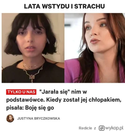 R.....e - Pani Justyna 'dziennikarka' nie podumała, że to dziecko w podstawówce jarał...