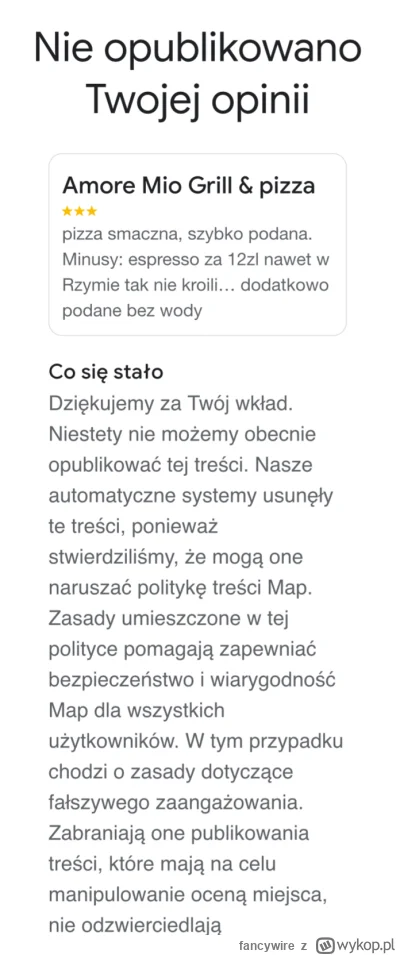 fancywire - niestety żyjemy w świecie cenzury korporacyjnej nawet na tak blachym pozi...