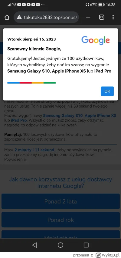 przomsik - Mirki takie co zaczęło mi się otwierać na android owym chromie. Jak się te...